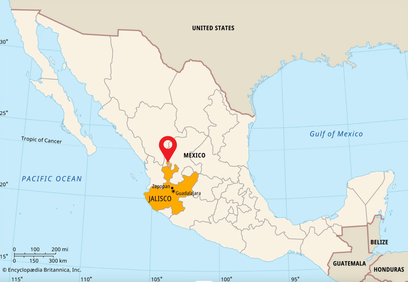 Luis y Amelia Carrillo map